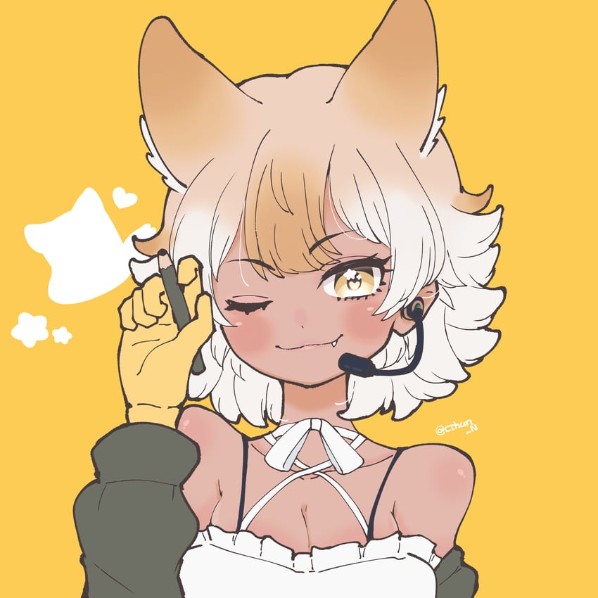 coyote (kemono friends and 1 more) drawn by cthun_n