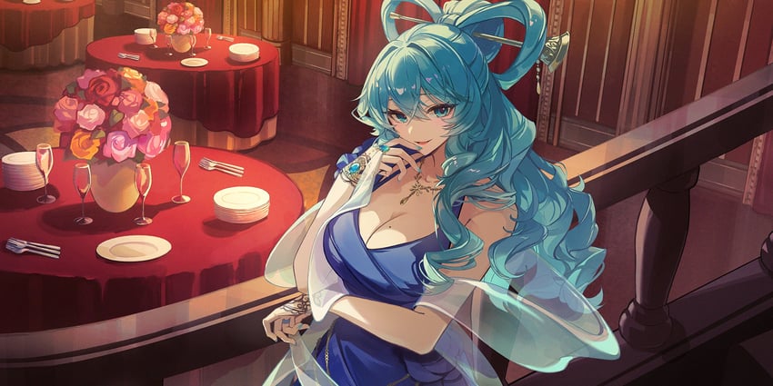 kaku seiga (touhou and 1 more) drawn by kyusoukyu