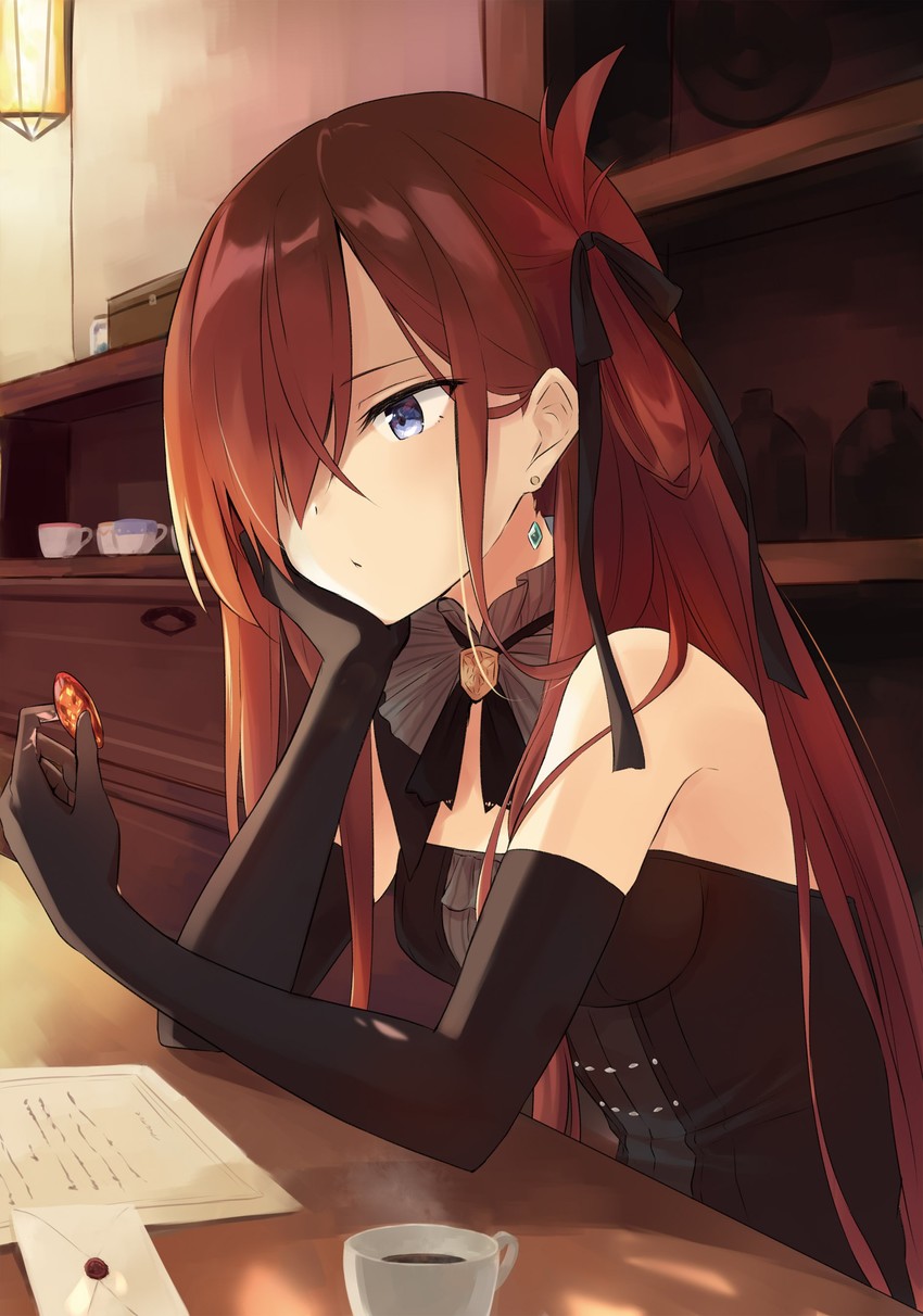 riviere (majo no tabitabi and 1 more) drawn by azuuru