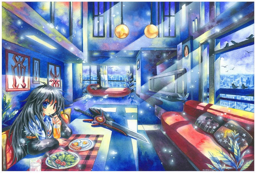 bellezza felutia (original) drawn by emperpep