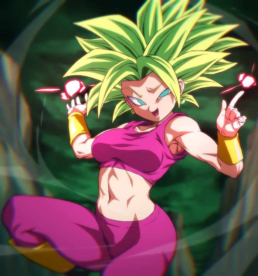 kefla (dragon ball and 1 more) drawn by rom_(20)