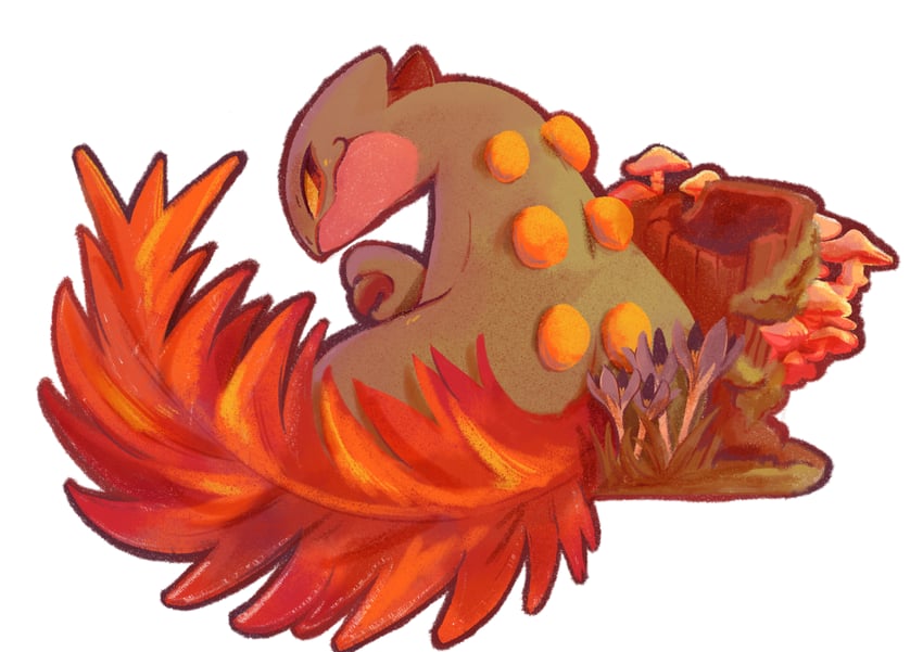 sceptile (pokemon) drawn by plumepox