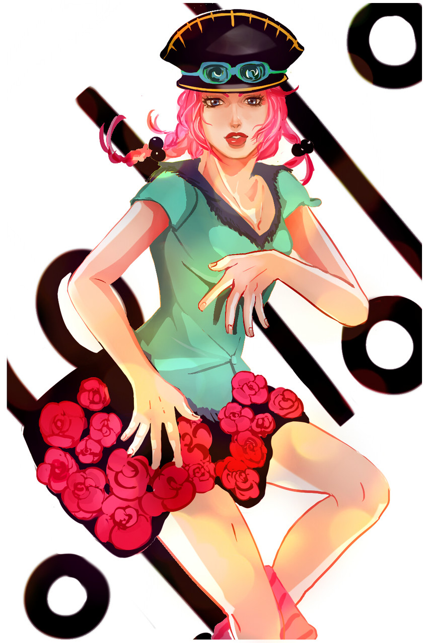 hirose yasuho (jojo no kimyou na bouken and 1 more) drawn by emptycicada