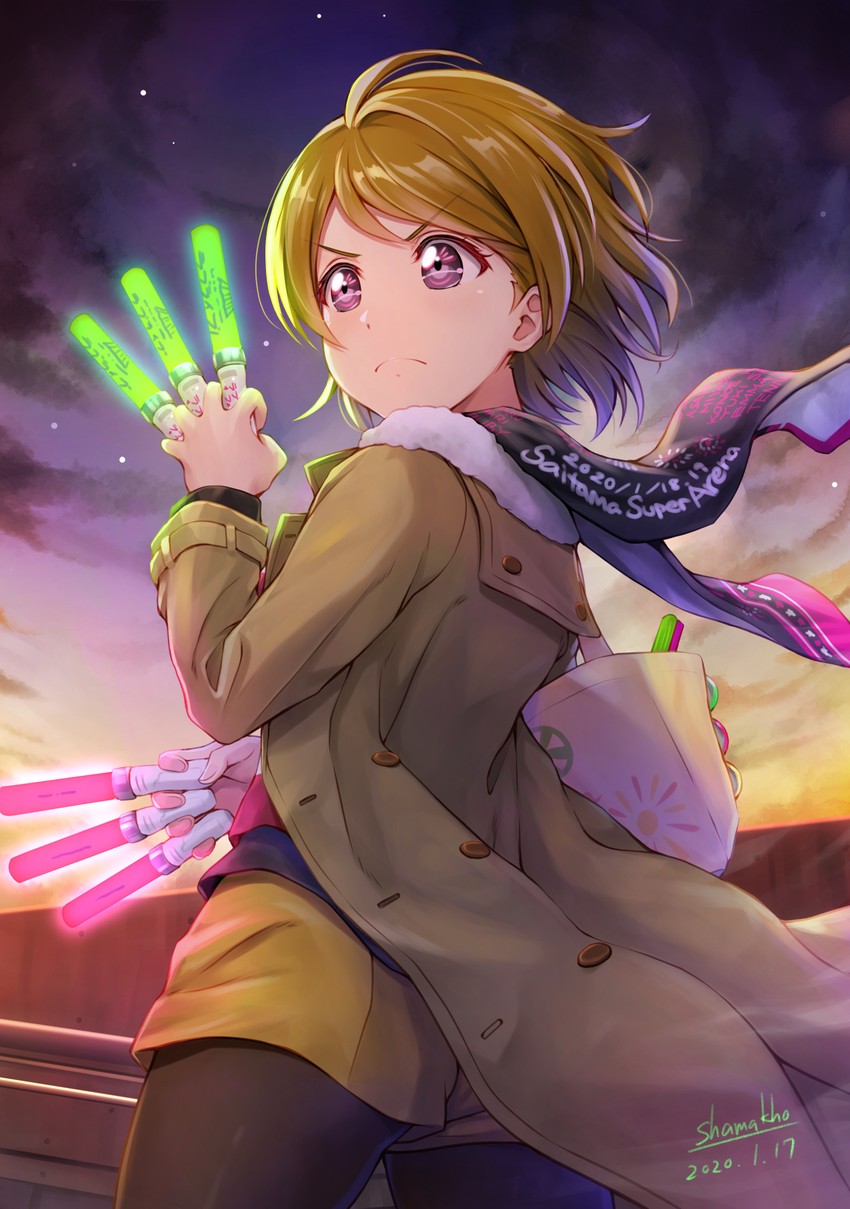 koizumi hanayo (love live! and 1 more) drawn by shamakho