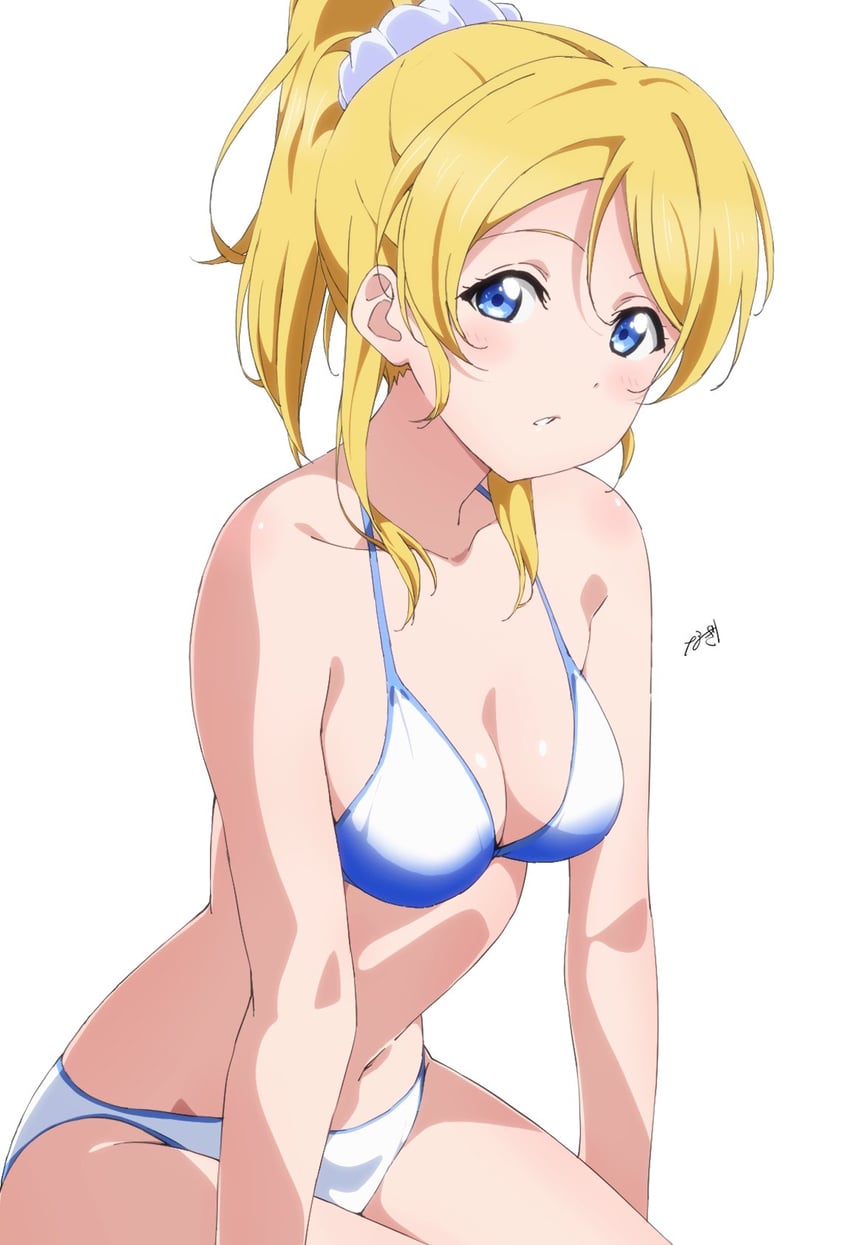 ayase eli (love live! and 1 more) drawn by nagi_mkrnpn