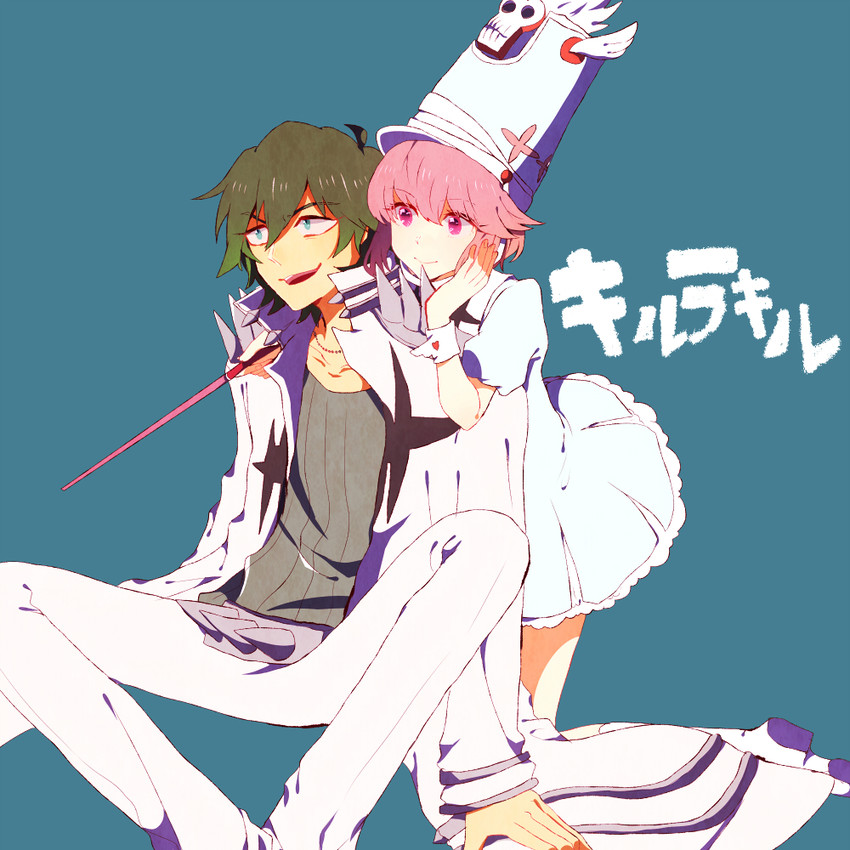 jakuzure nonon and sanageyama uzu (kill la kill) drawn by imizu_(2350086)