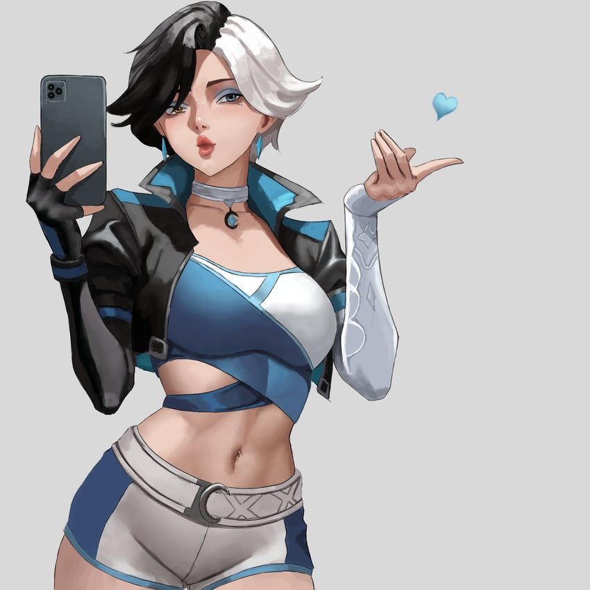 luna snow (marvel and 1 more) drawn by akinoshi_art