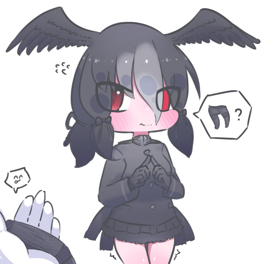 yatagarasu (kemono friends) drawn by chai_chai_huishi