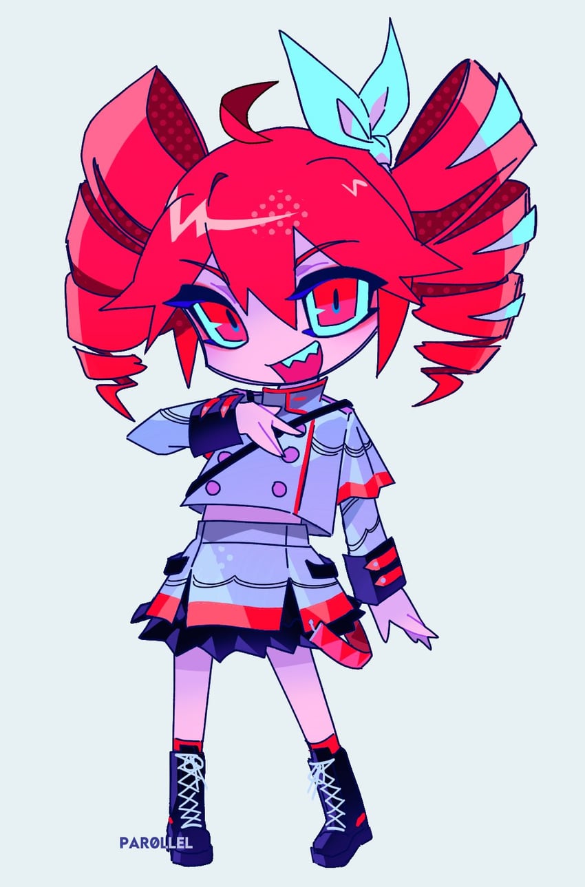 kasane teto (utau and 1 more) drawn by par0llel