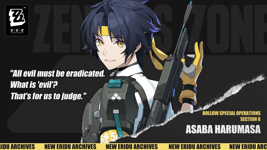 asaba harumasa (zenless zone zero)