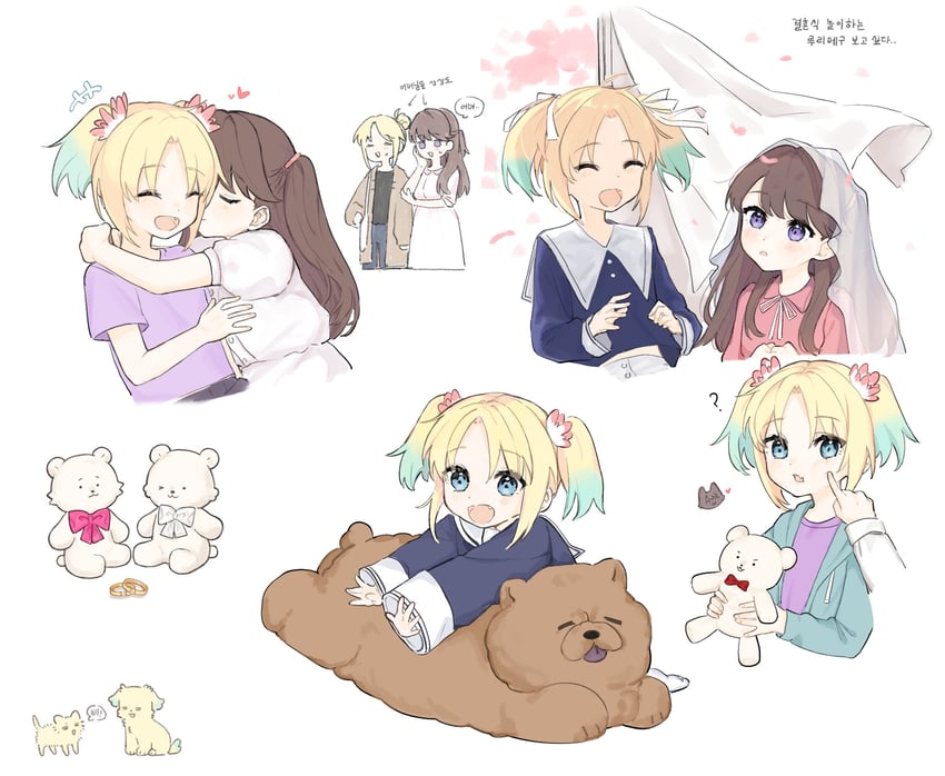 fujishima megumi and osawa rurino (love live! and 1 more) drawn by basil_(wgh0anzdple3asf)