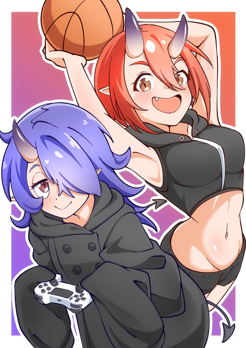 inki and youki (hime-sama "goumon" no jikan desu) drawn by thio_lovelive