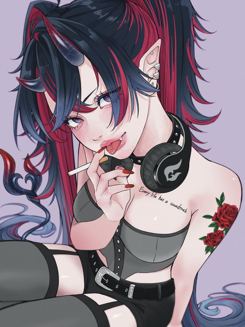 ryugasaki rene (nanashi inc.) drawn by tamori_(tamori_www)