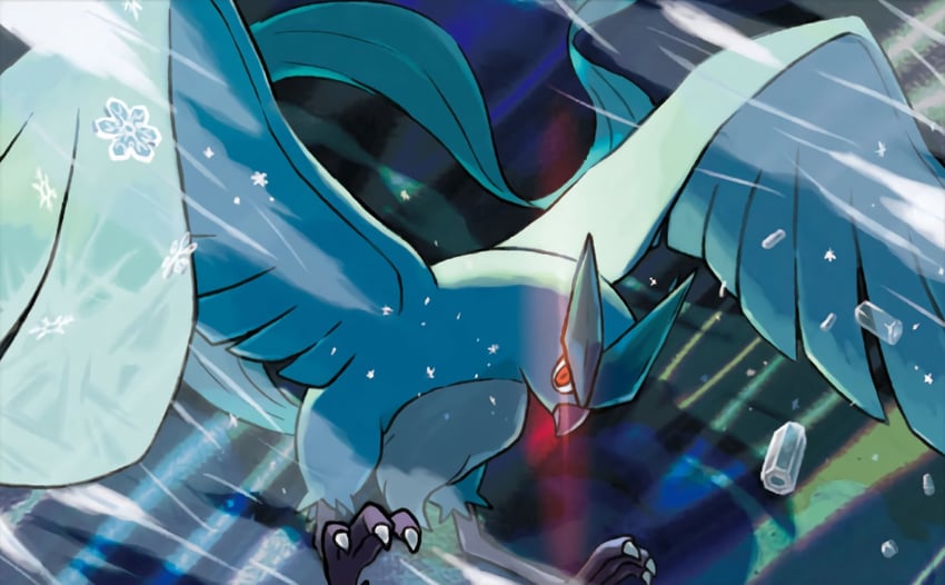 articuno (pokemon and 1 more) drawn by oomura_yuusuke