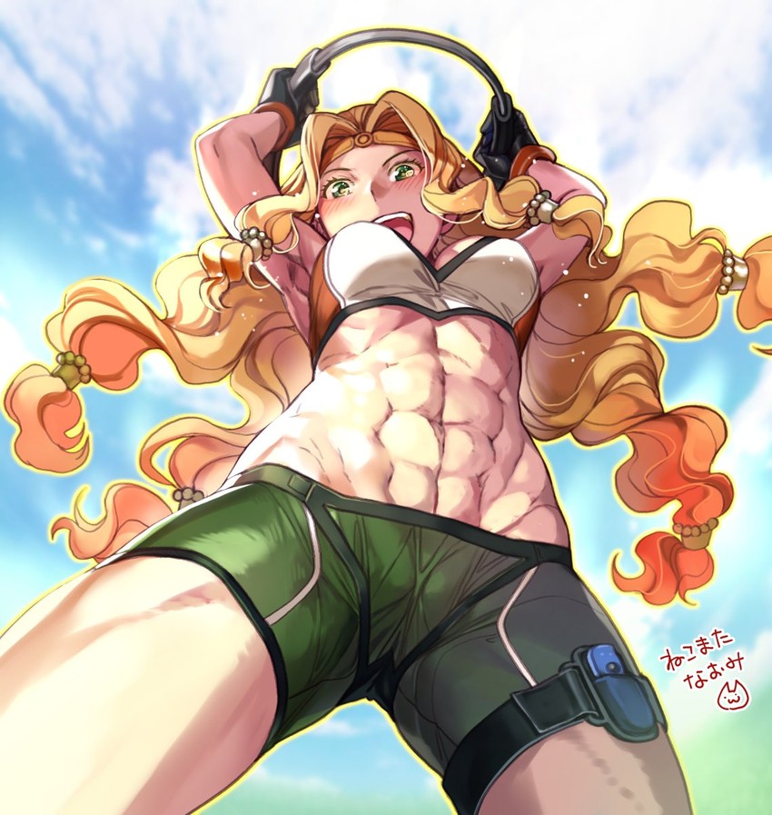 quetzalcoatl and ring fit trainee (fate and 3 more) drawn by nekomata_naomi