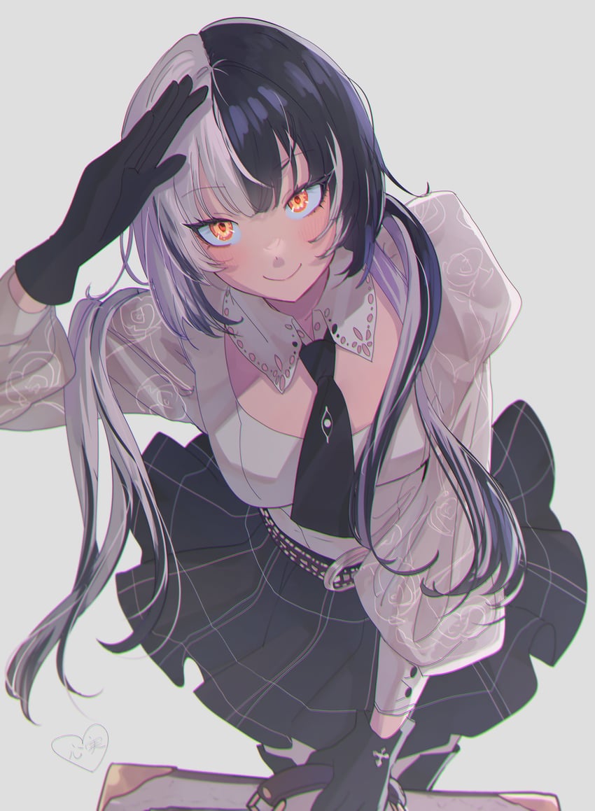 shiori novella and accord (hololive and 3 more) drawn by kokomi_(aniesuakkaman)