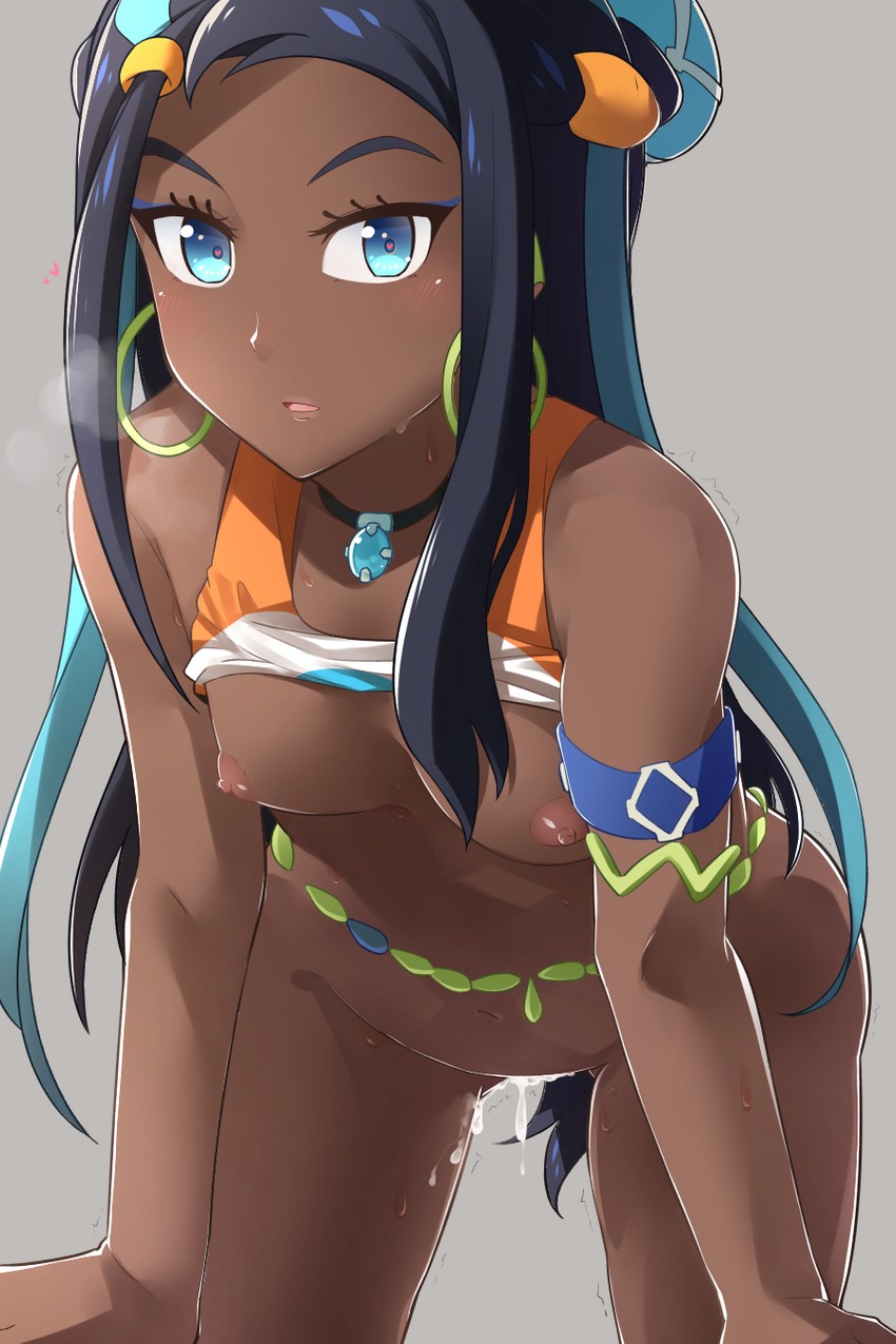 nessa (pokemon and 1 more) drawn by gesoten_oec