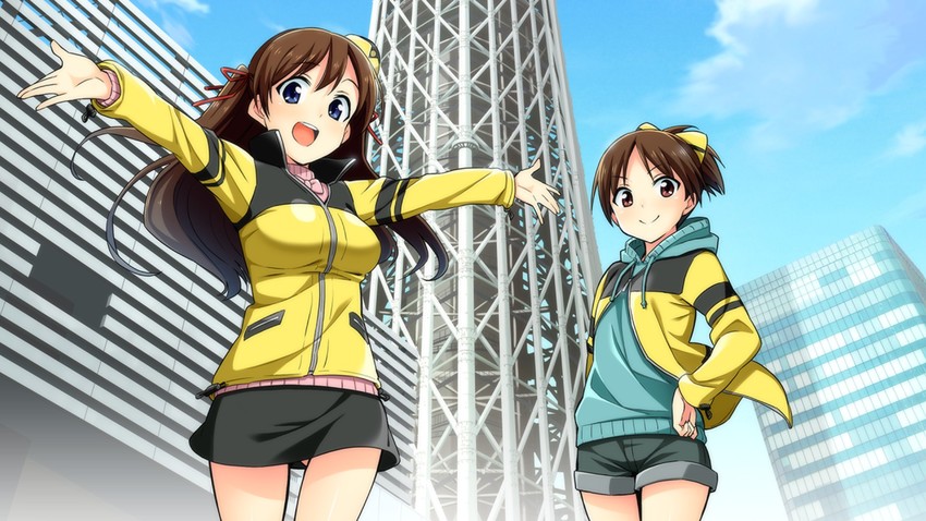 misaki akira and misaki makoto (go! go! nippon! and 1 more) drawn by fujimaru_(bluebrand)