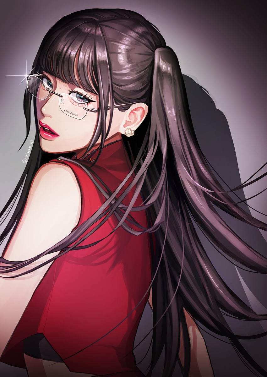 takami ayane (real life and 1 more) drawn by zeikomimi