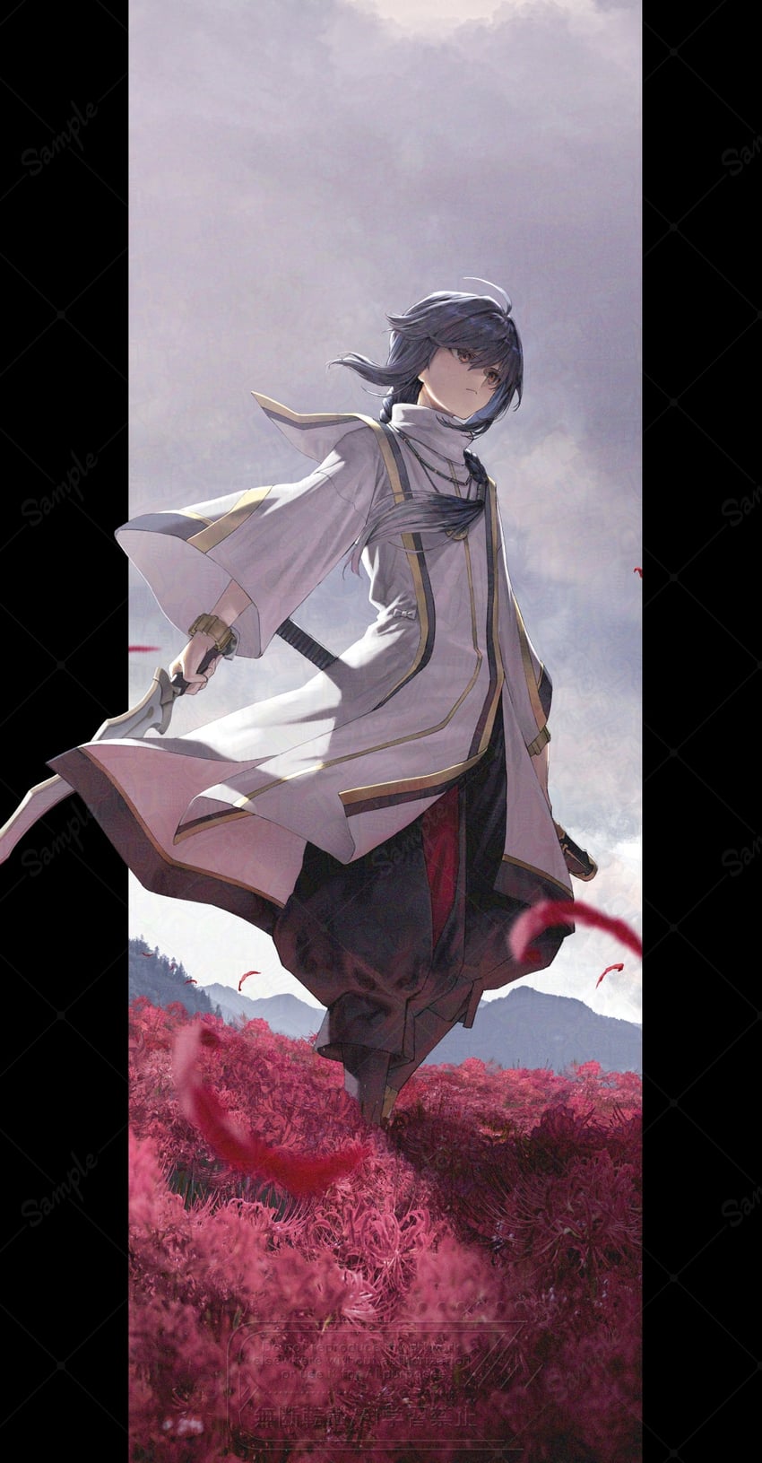 yamato takeru (fate and 2 more) drawn by mugetsu2501