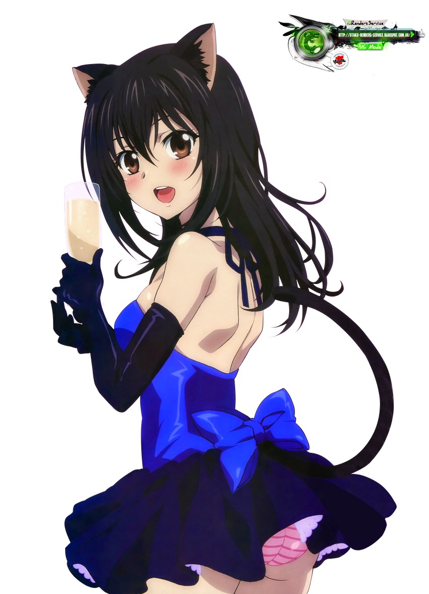 himeragi yukina (strike the blood) drawn by imoto_yuki and ors_anime_renders