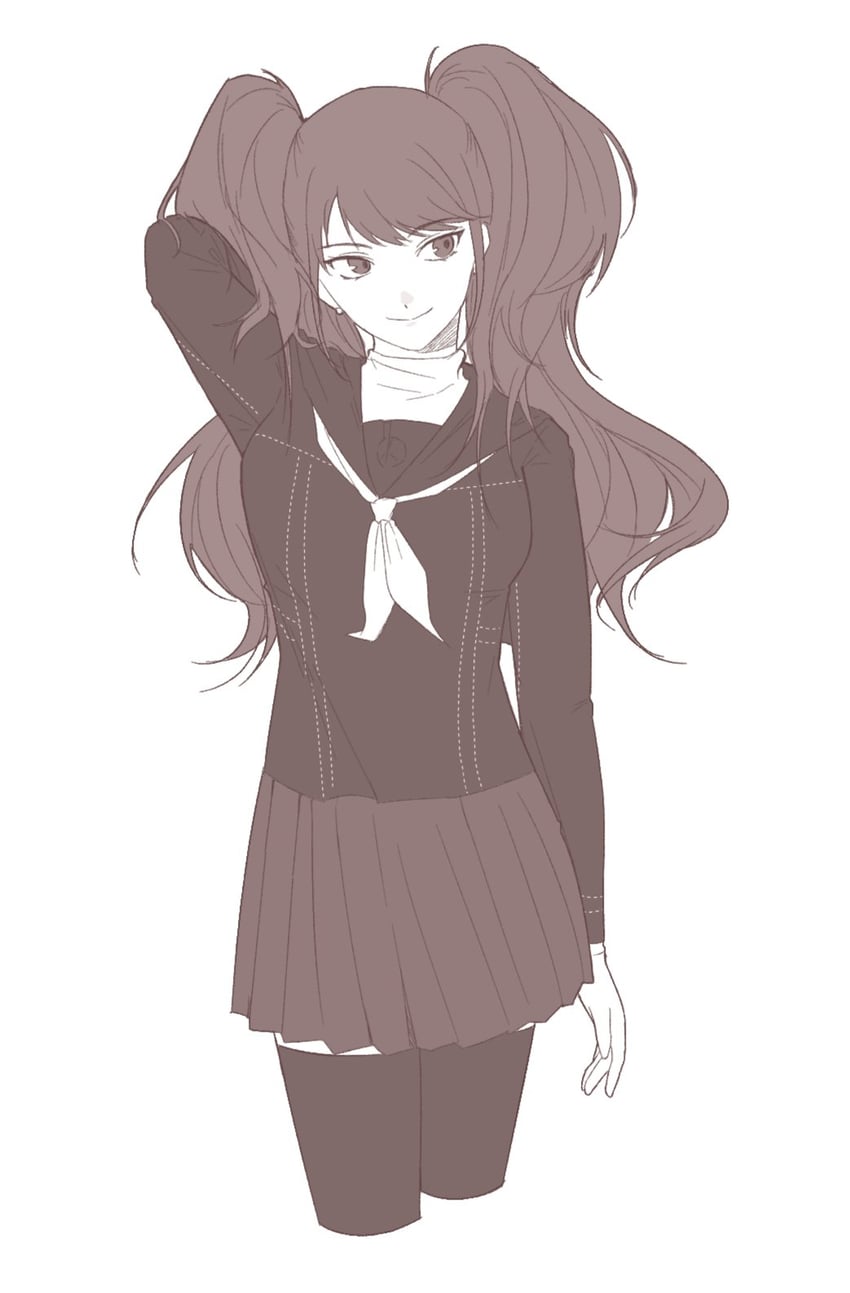 kujikawa rise (persona and 1 more) drawn by ham_eunseong