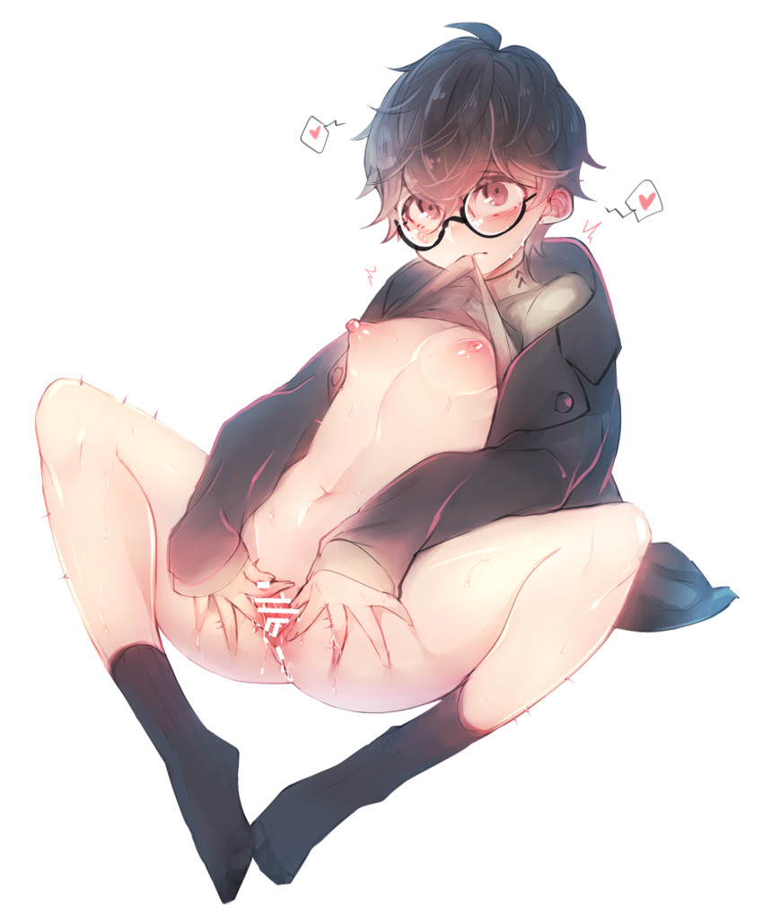 amamiya ren (persona and 1 more) drawn by negiwo