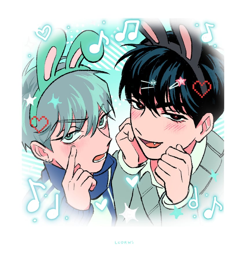 till and ivan (alien stage) drawn by lodrws