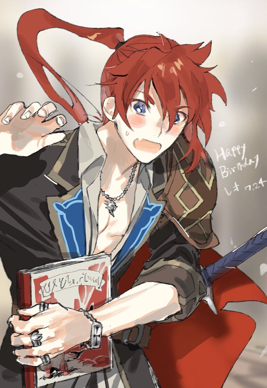 leo fourcade (tales of and 1 more) drawn by meameeea