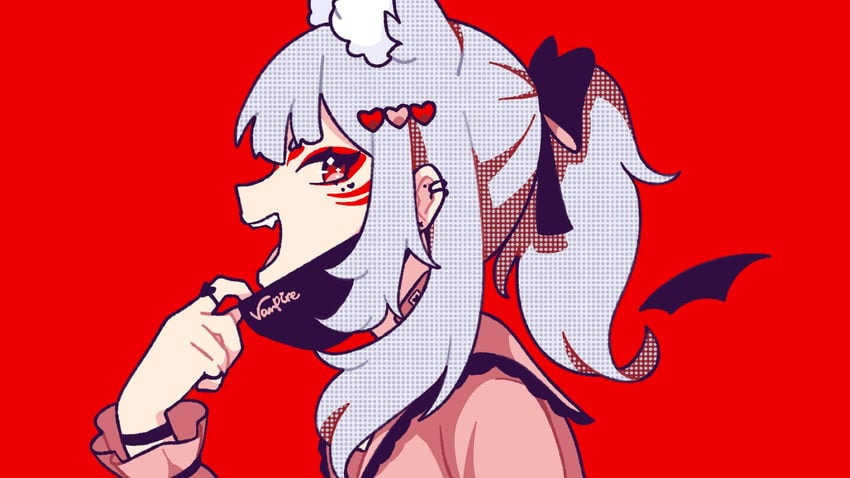 nina kosaka (nijisanji and 2 more) drawn by hyuni_(hyunicat)