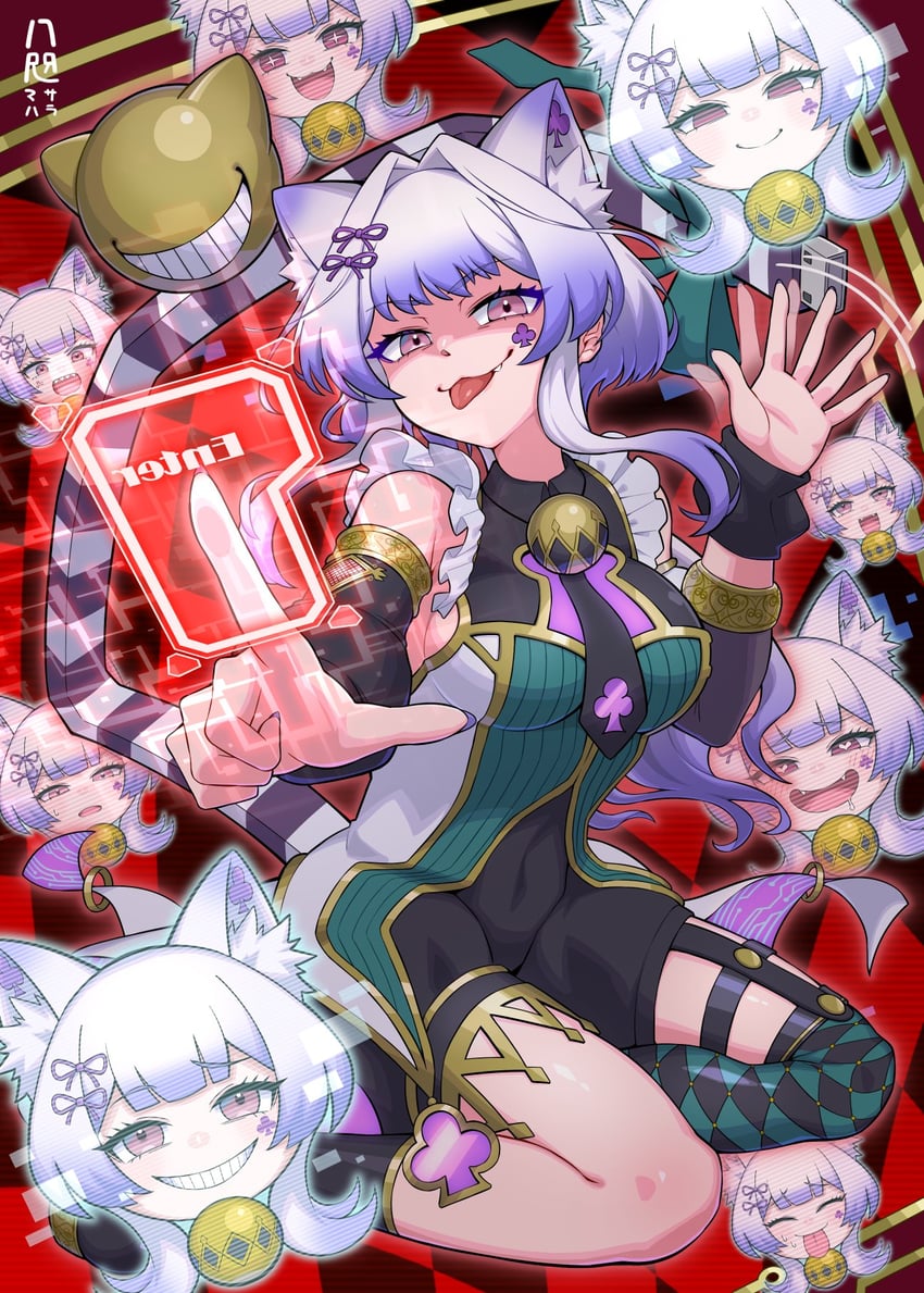 maliss <p> chessy cat (yu-gi-oh!) drawn by yata_masahara