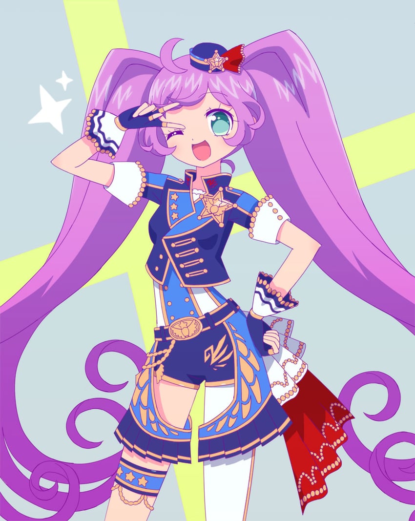 manaka laala (pretty series and 1 more) drawn by ku_(residual666)