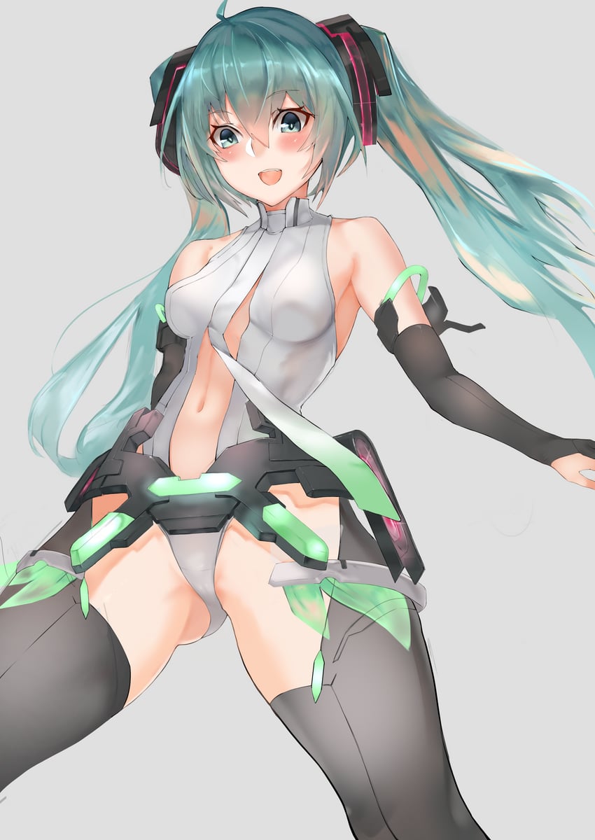 hatsune miku (vocaloid) drawn by sawatari_kazuma