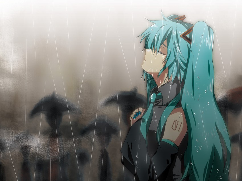 hatsune miku (vocaloid) drawn by marirero_a