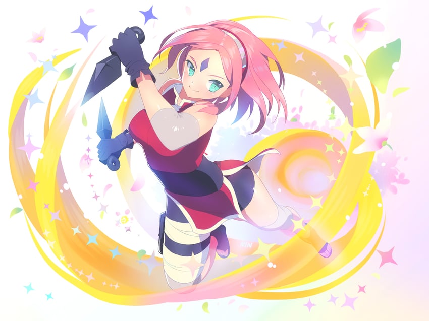 haruno sakura (naruto and 1 more) drawn by matsuki_ringo