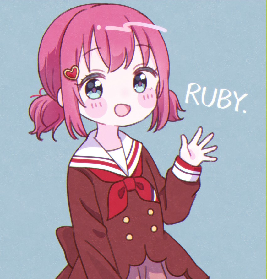 kurosawa ruby (love live! and 1 more) drawn by yashino_84