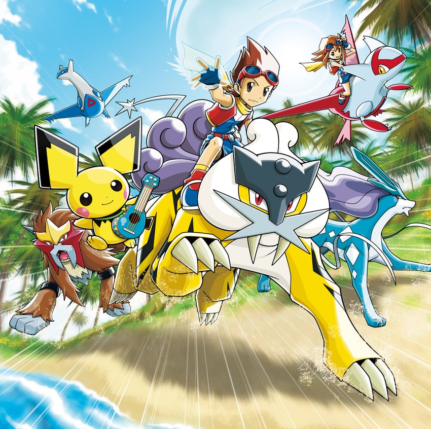 pichu, latias, latios, suicune, raikou, and 4 more (pokemon and 2 more)