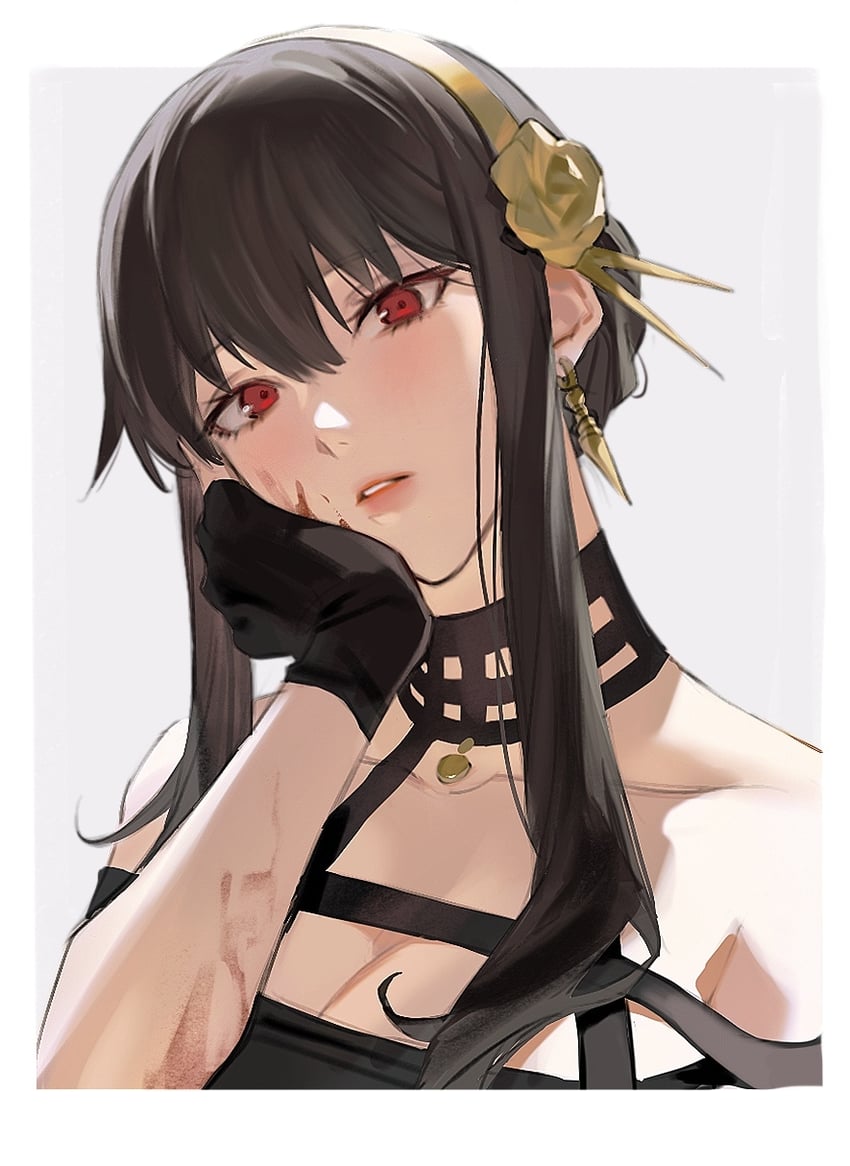 yor briar (spy x family) drawn by ru_(famia)