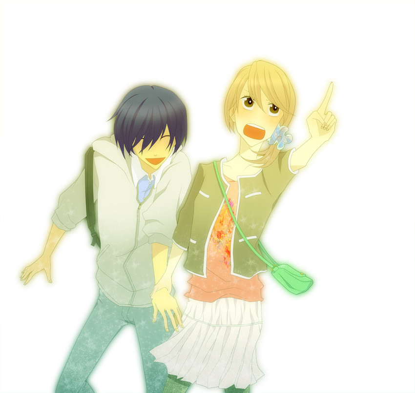 yuuki makoto and takeba yukari (persona and 1 more) drawn by zwzwrmzw