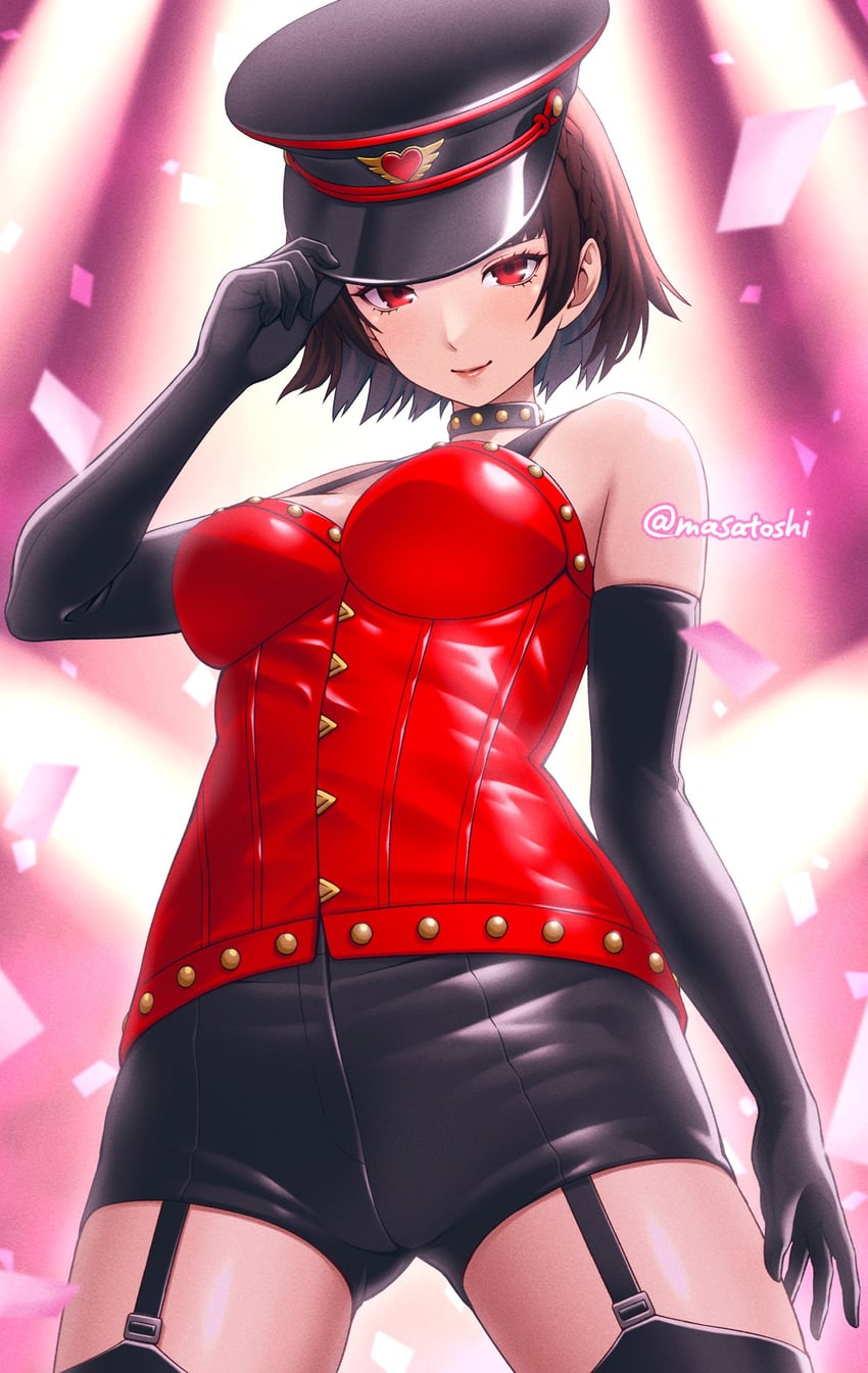 niijima makoto (persona and 3 more) drawn by masatoshi_1219