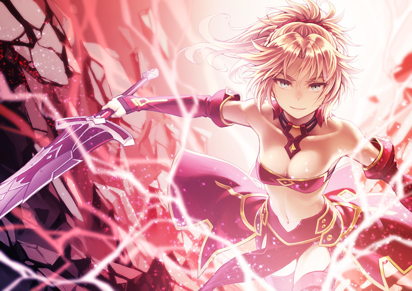 mordred (fate and 1 more) drawn by kame_(pixiv)