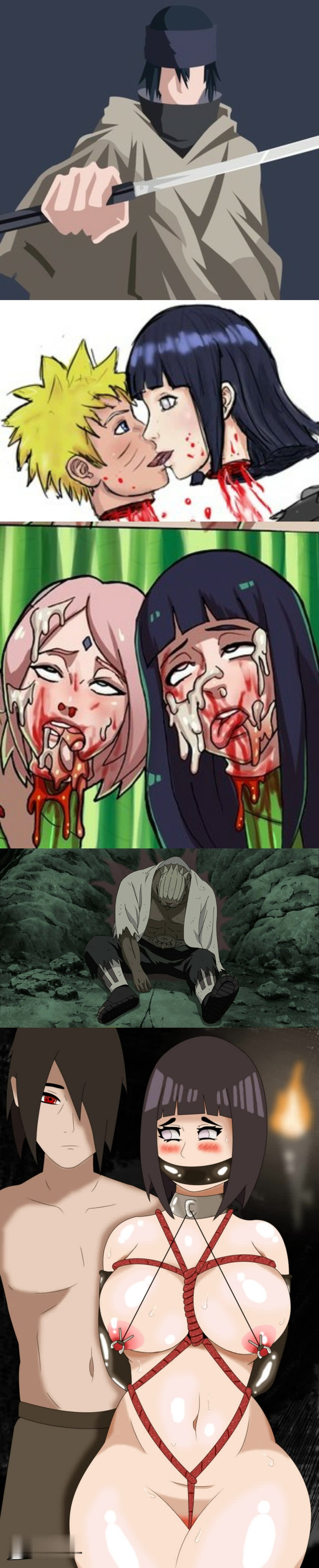 haruno sakura, uzumaki naruto, hyuuga hinata, uchiha sasuke, and a (naruto and 1 more)