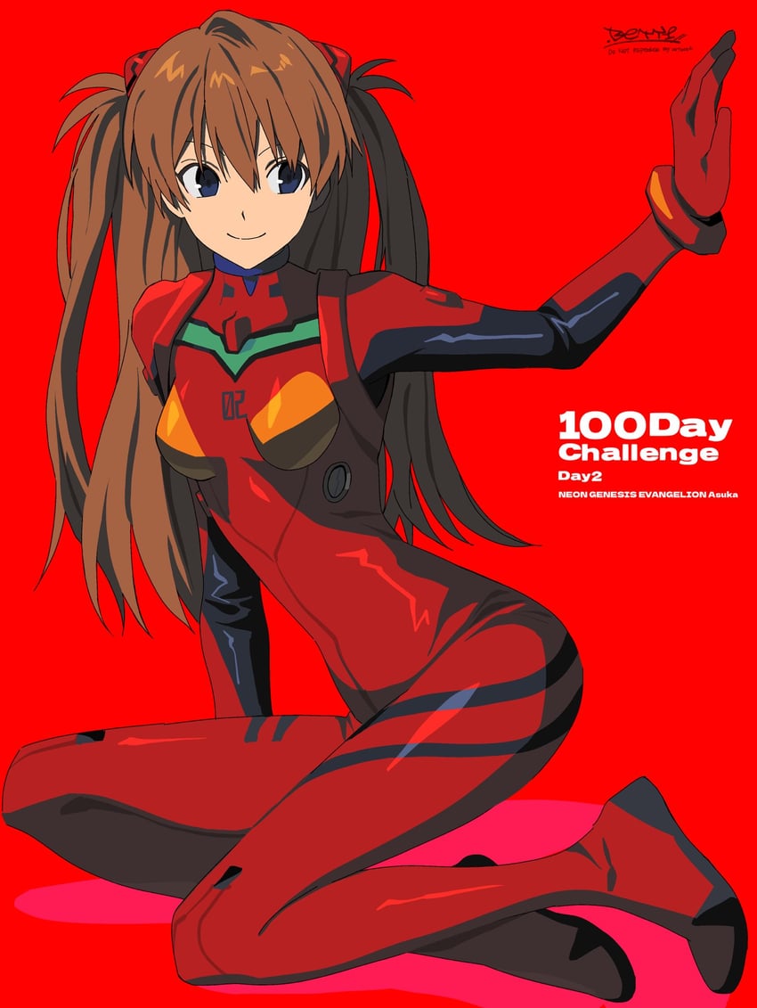 souryuu asuka langley (neon genesis evangelion) drawn by betti_(xx_betti)