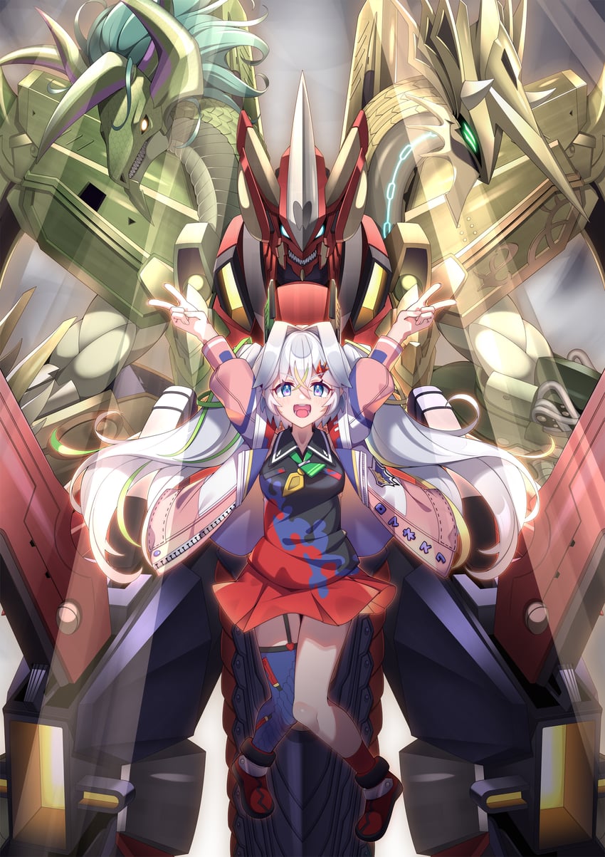 sukune maron (duel masters and 1 more) drawn by mate_(oktavia1121)