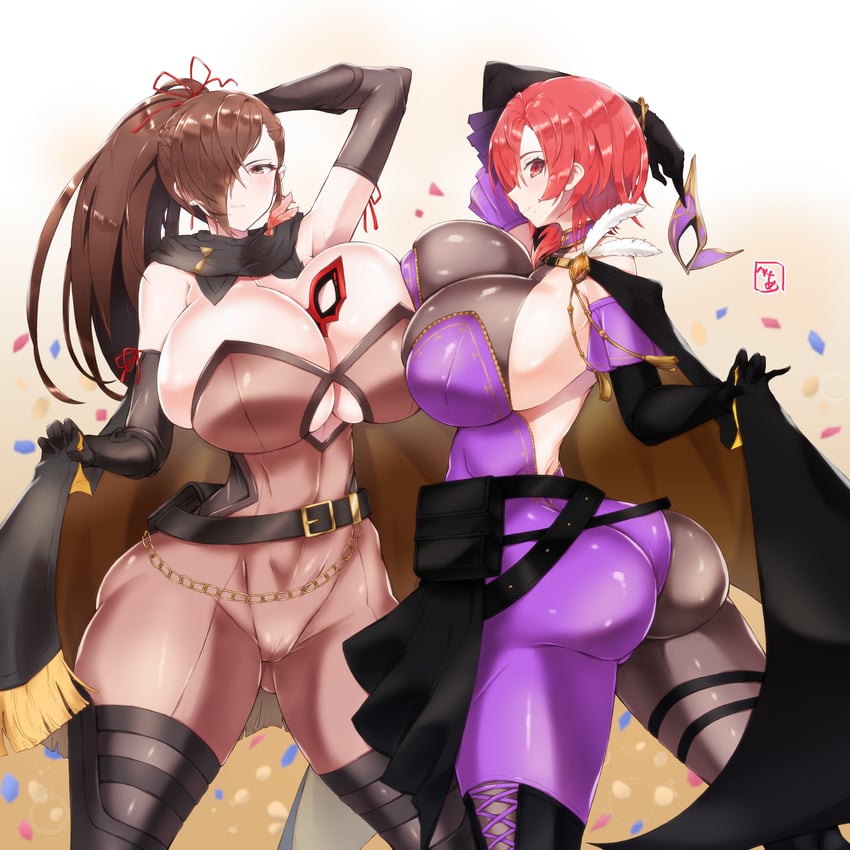 kagero and leila (fire emblem and 3 more) drawn by bea_(bropmlk)