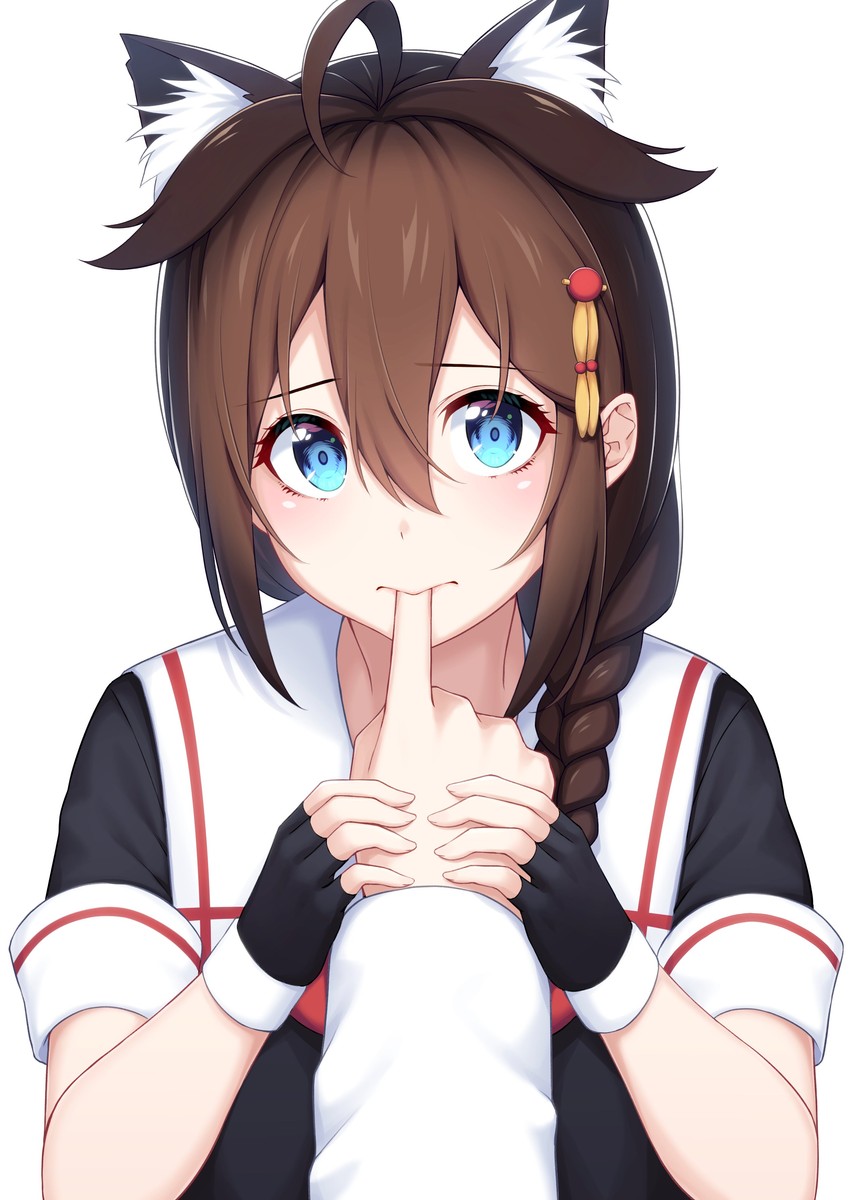 shigure and shigure kai ni (kantai collection) drawn by ochiai_miyabi