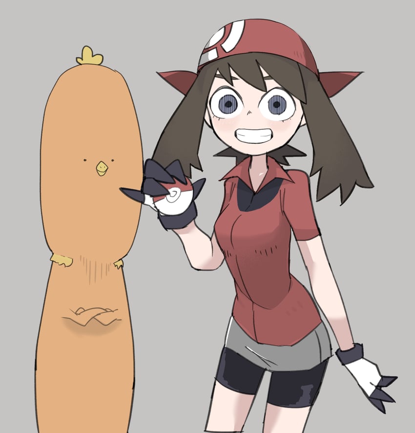 may and torchic (pokemon and 1 more) drawn by tirarizun
