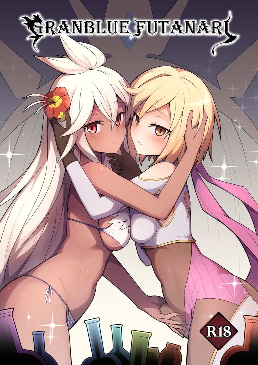 djeeta, zooey, and luchador (granblue fantasy) drawn by waero