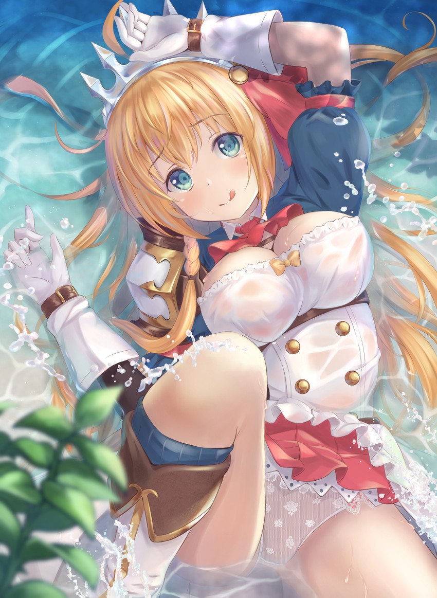 pecorine (princess connect!) drawn by yuririn_poi