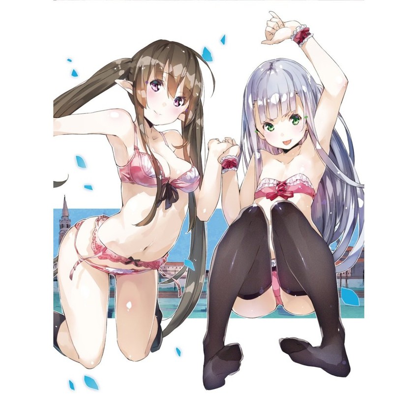 myucel foalan and petralka anne eldant iii (outbreak company) drawn by yuugen